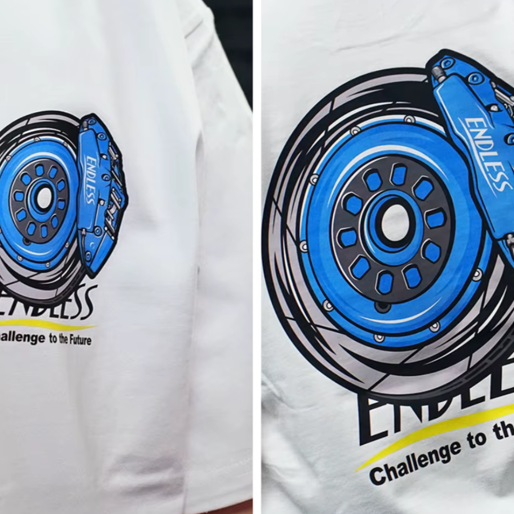 Camiseta JDM "Endless Brake" – Estilo Racing Japonês