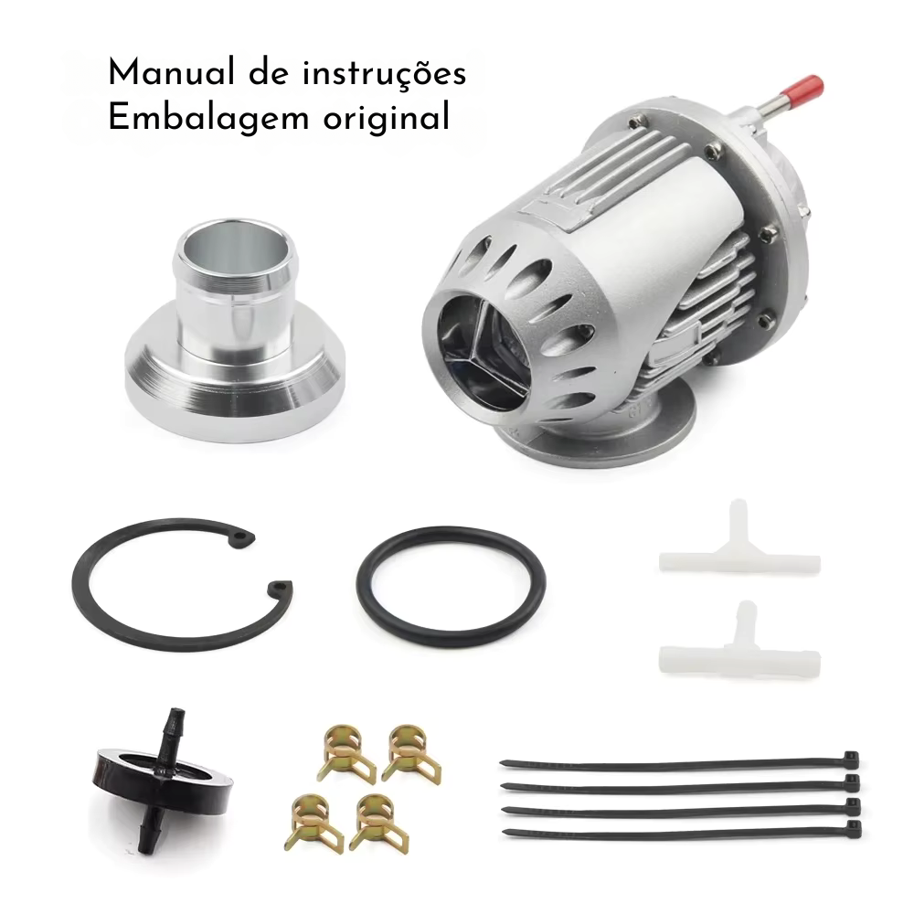 Válvula Blow Off SQV4 Universal – Alumínio Estilo JDM