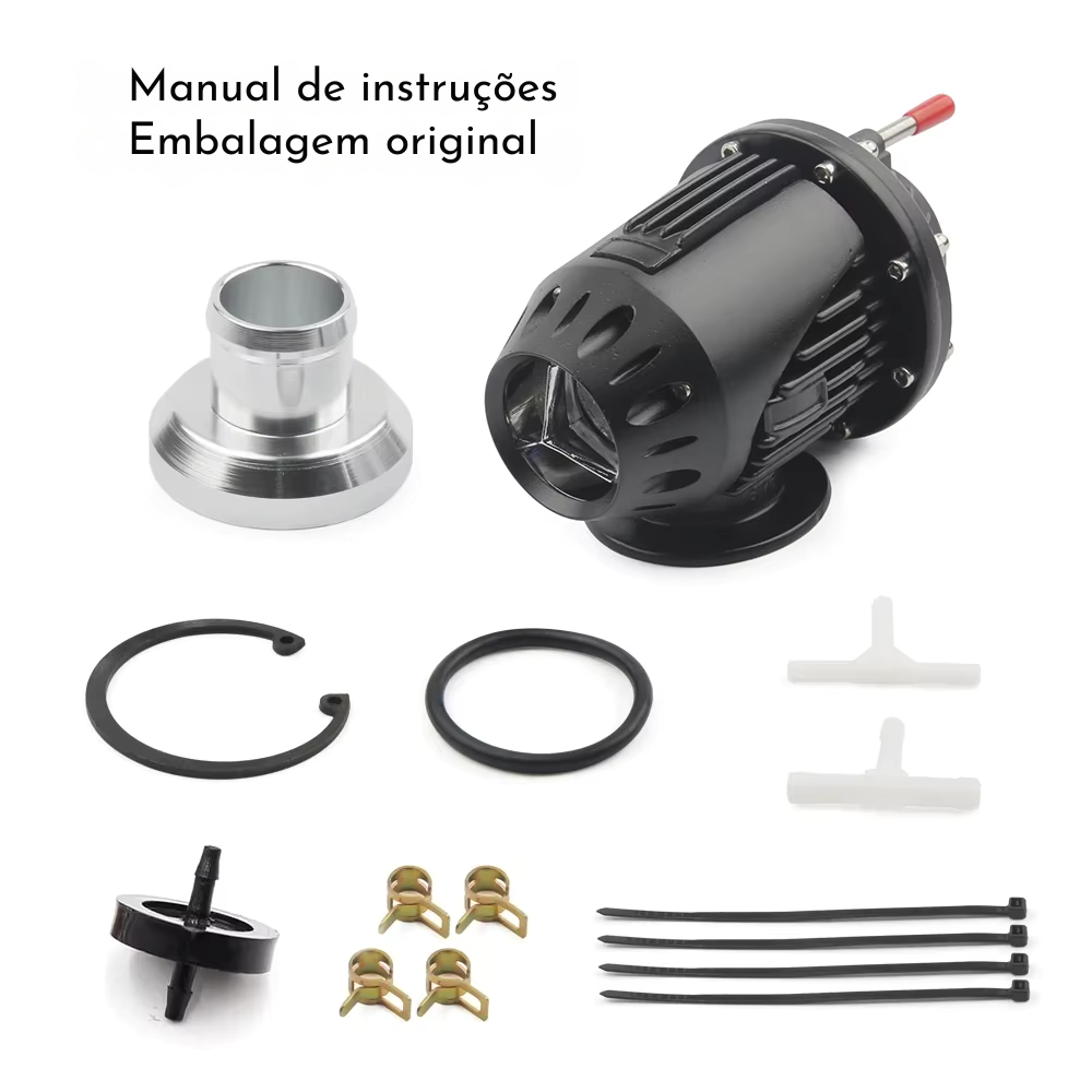 Válvula Blow Off SQV4 Universal – Alumínio Estilo JDM