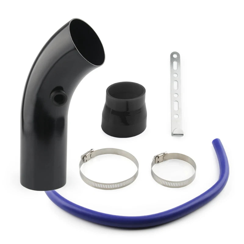 Tubo de Admissão 75mm – Sistema Intake Frio Universal Alumínio