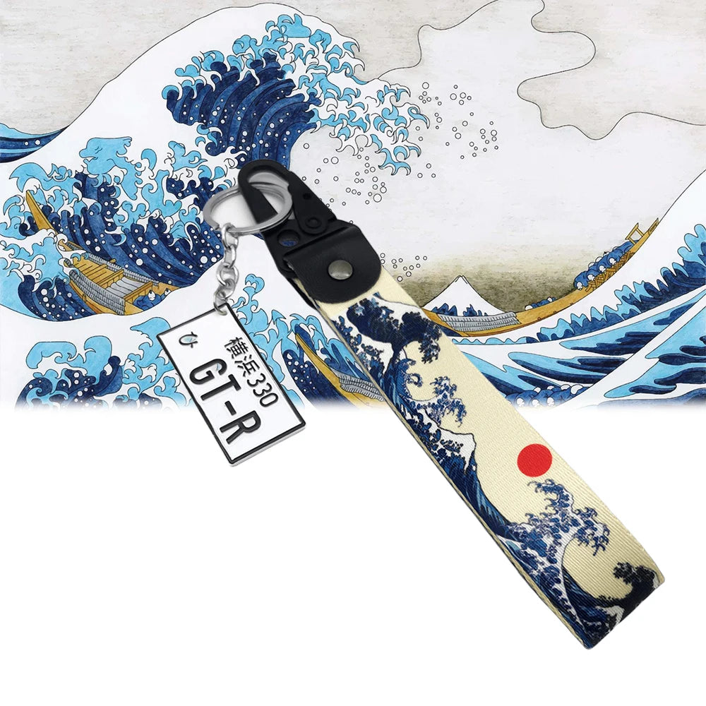 Chaveiro JDM Placa Japonesa – Estilo Racing Importado