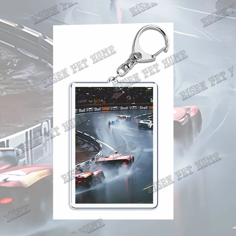 Chaveiro Retrô JDM – Estilo Racing Japonês