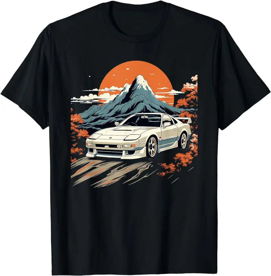 Camiseta JDM Retro Unissex – Estampa Estilo Drift Racing