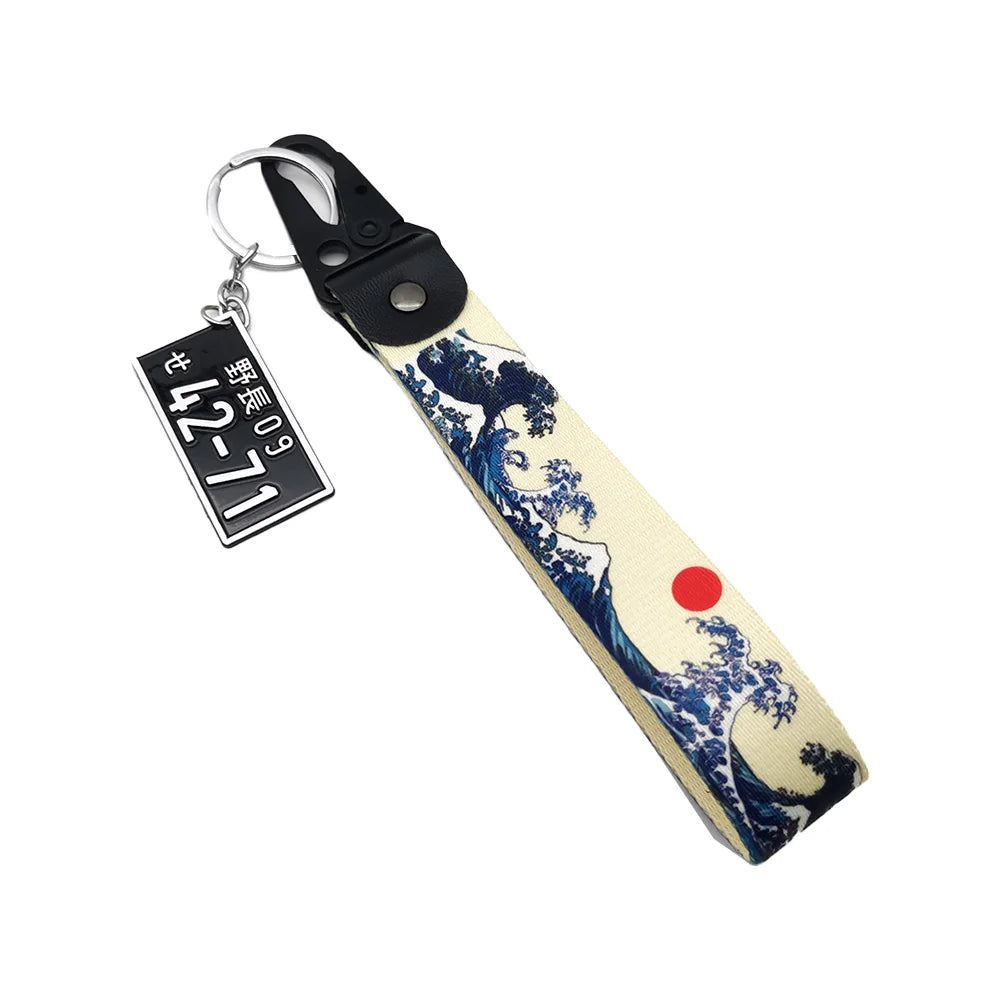 Chaveiro JDM Placa Japonesa – Estilo Racing Importado