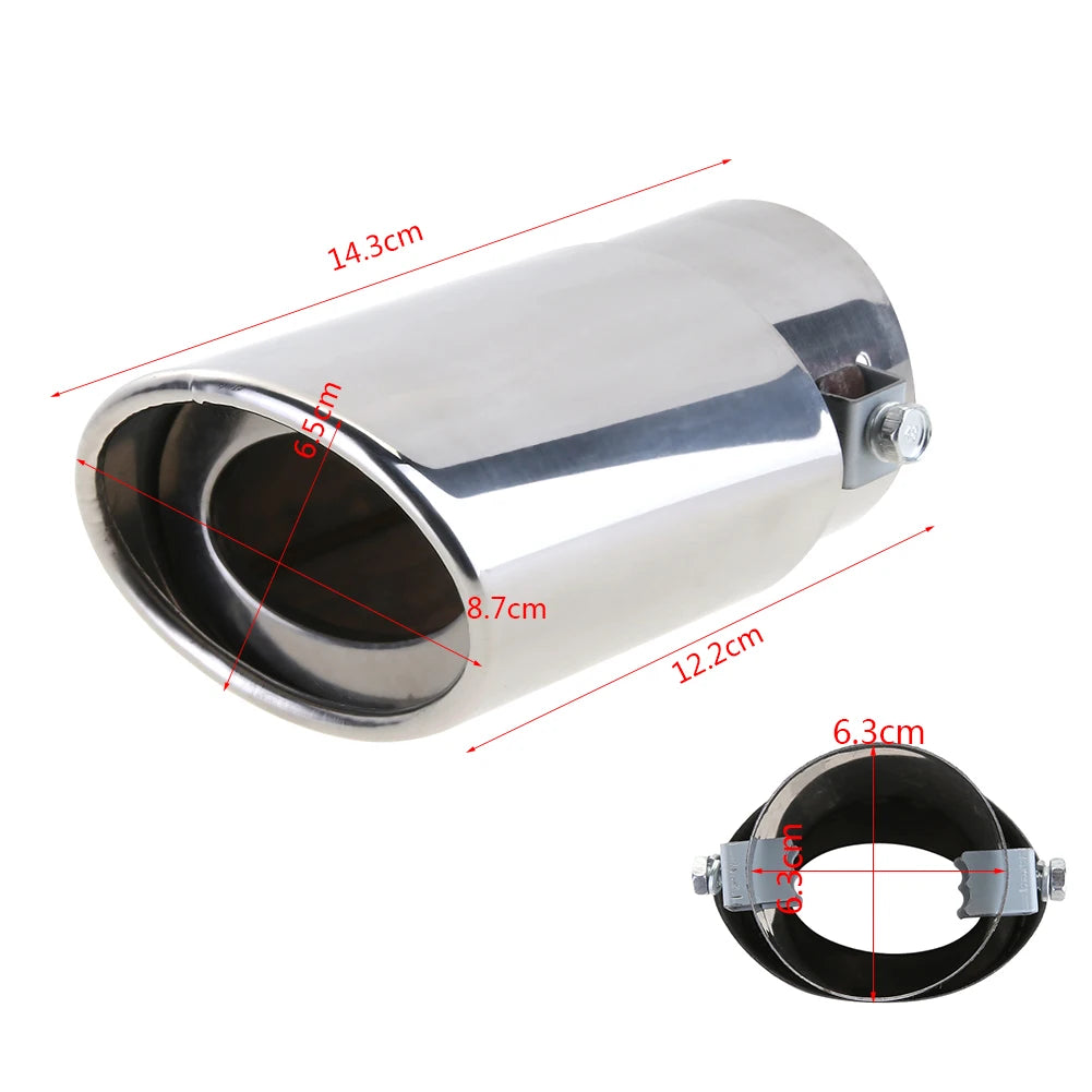 Ponteira Esportiva Inox Universal – Vários Modelos e Acabamentos