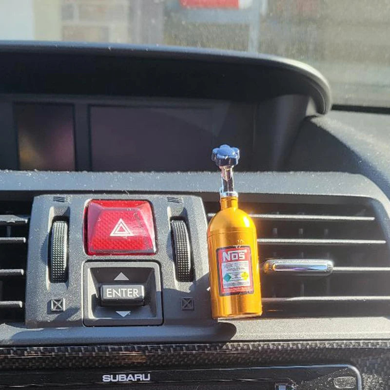 Difusor de Aroma NITRO Turbo NOS para Carros – Clipe de Saída de Ar com Design Nitro