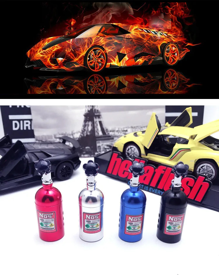 Difusor de Aroma NITRO Turbo NOS para Carros – Clipe de Saída de Ar com Design Nitro