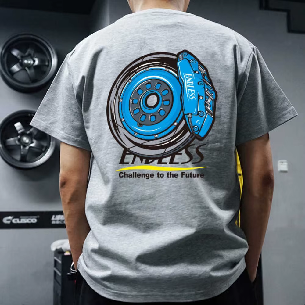 Camiseta JDM "Endless Brake" – Estilo Racing Japonês