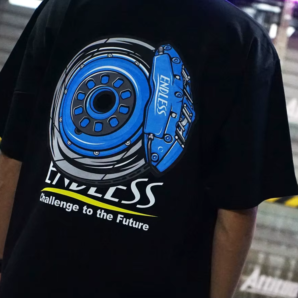 Camiseta JDM "Endless Brake" – Estilo Racing Japonês