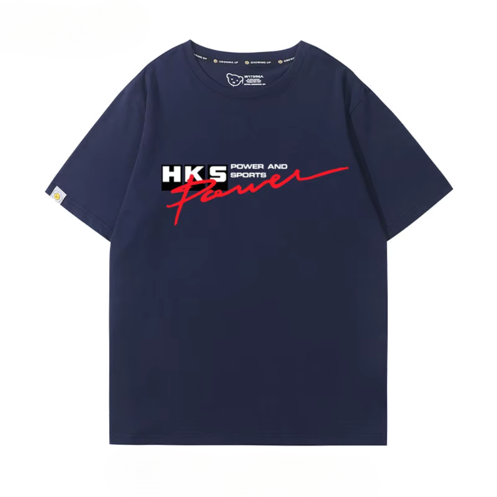 Camiseta JDM HKS – Estilo Racing Japonês para Verdadeiros Gearheads