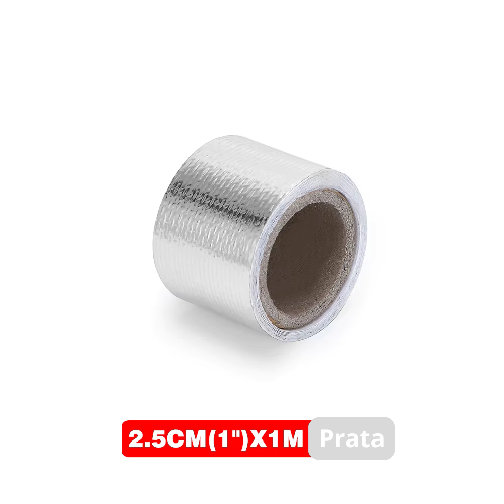 Fita Isolante Térmica Gold 450º – Adesiva, Resistente a Alta Temperatura