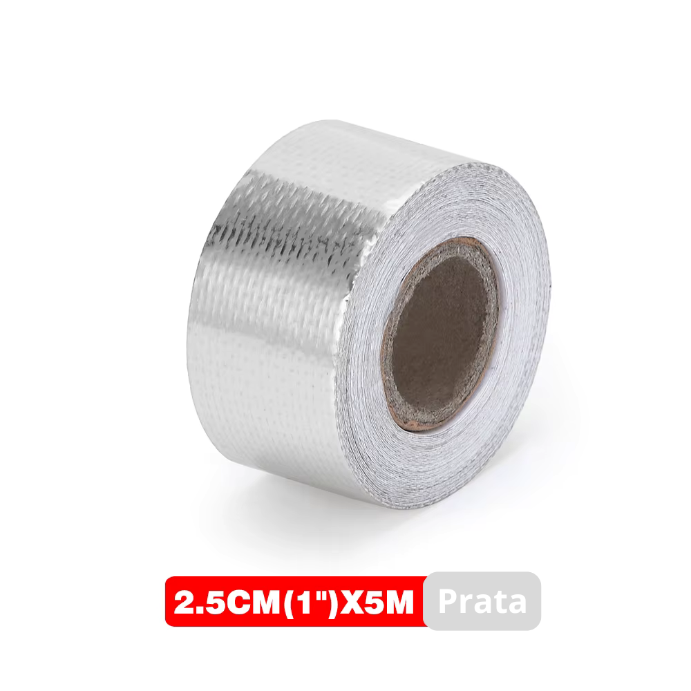 Fita Isolante Térmica Gold 450º – Adesiva, Resistente a Alta Temperatura