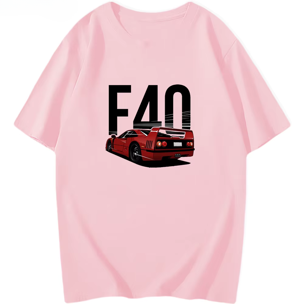 Camiseta Estilo Ferrari F40 – Cultura Automotiva