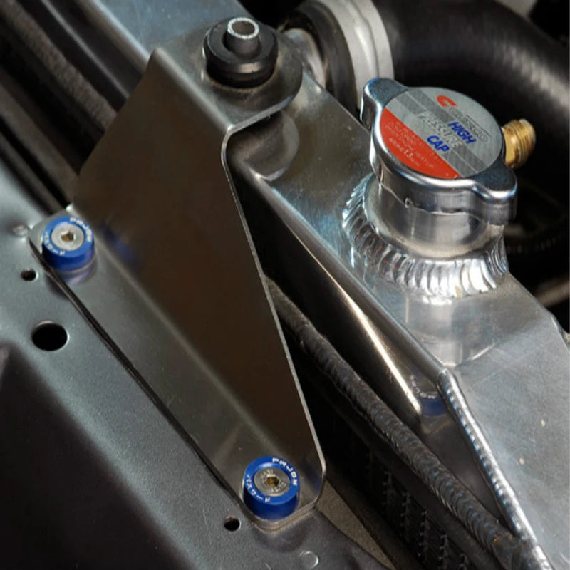 Arruelas e parafusos de alumínio estilo JDM (10 unidades/pacote) para Honda Civic Integra RSX EK EG DC QRF001