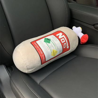 Almofada de Pescoço Cilindro de Nitro – Estilo Racing para Banco de Carro