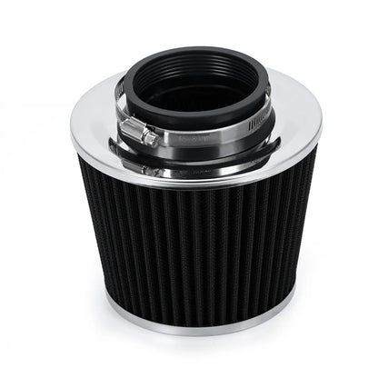 Kit Intake Turbo Universal 3″ (76mm) com Filtro de Ar Esportivo