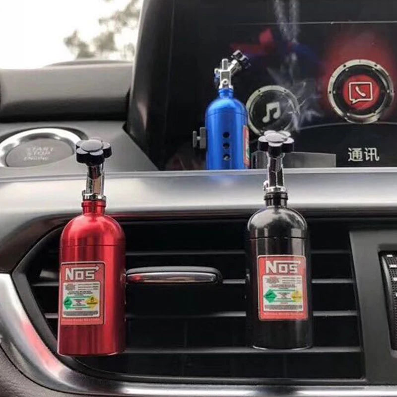 Difusor de Aroma NITRO Turbo NOS para Carros – Clipe de Saída de Ar com Design Nitro