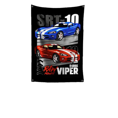 Bandeira JDM Tamanho Grande – Decoração para Garagem, Eventos e Paredes
