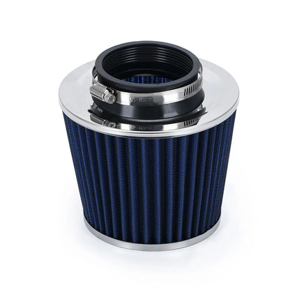 Kit Intake Turbo Universal 3″ (76mm) com Filtro de Ar Esportivo