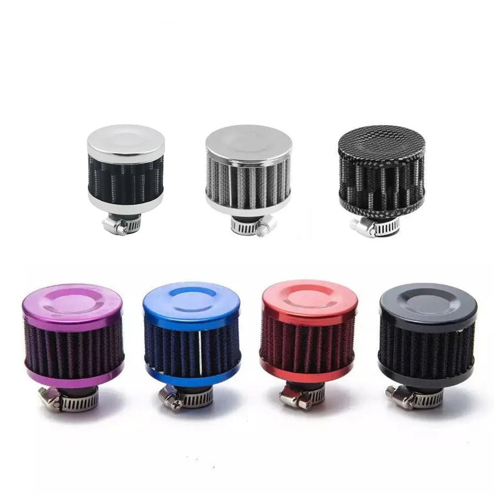 Filtro de Ar Esportivo Universal 12mm – Estilo Cogumelo Racing