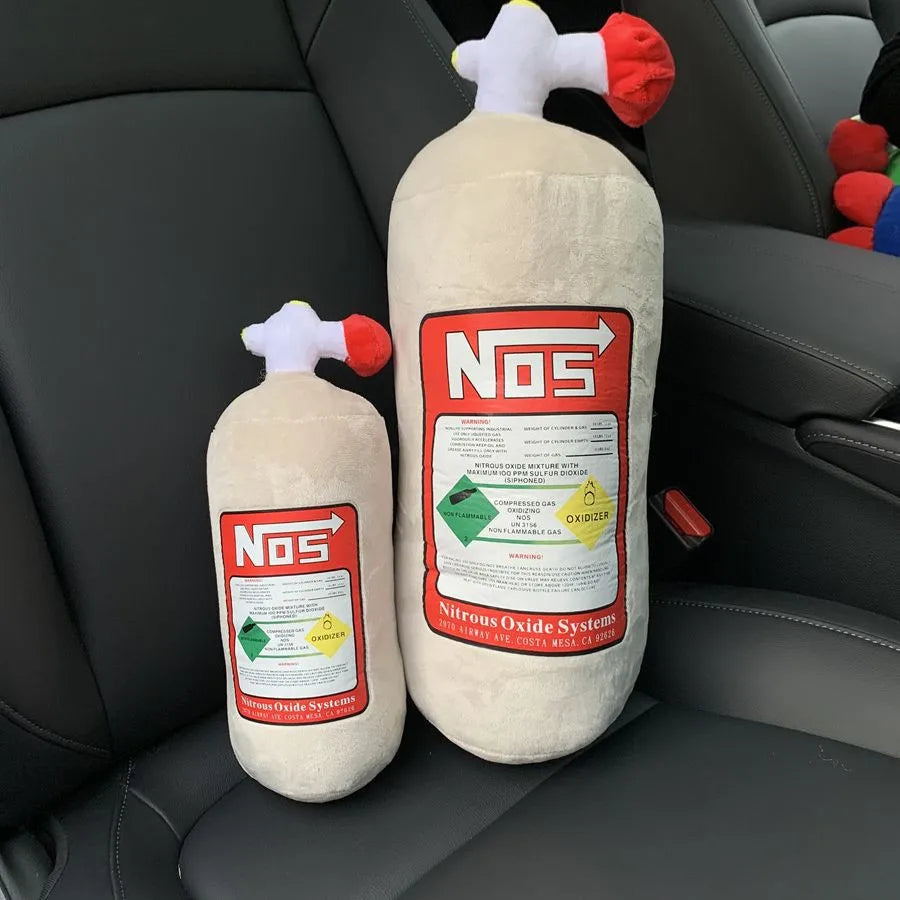 Almofada de Pescoço Cilindro de Nitro – Estilo Racing para Banco de Carro