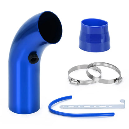Kit Intake Turbo Universal 3″ (76mm) com Filtro de Ar Esportivo