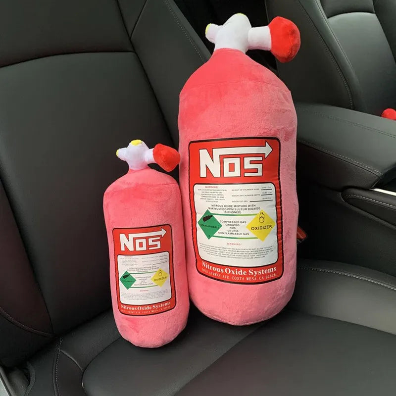 Almofada de Pescoço Cilindro de Nitro – Estilo Racing para Banco de Carro