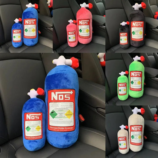 Almofada de Pescoço Cilindro de Nitro – Estilo Racing para Banco de Carro