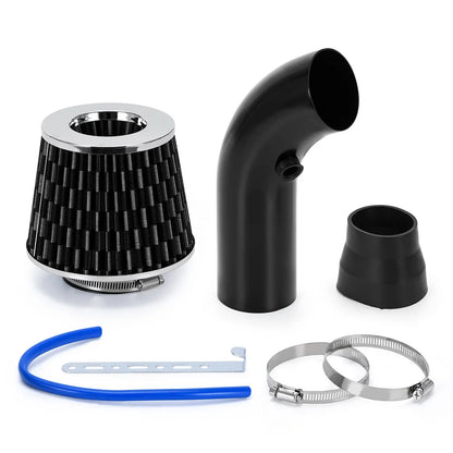 Kit Intake Turbo Universal 3″ (76mm) com Filtro de Ar Esportivo