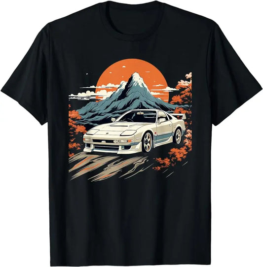 Camiseta JDM Retro Unissex – Estampa Estilo Drift Racing