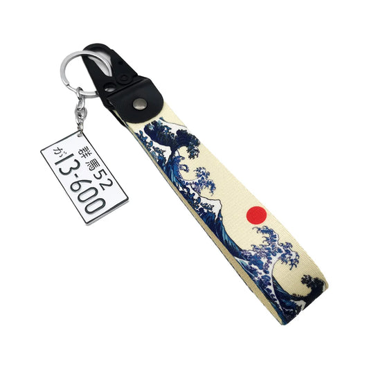 Chaveiro JDM Placa Japonesa – Estilo Racing Importado