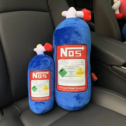 Almofada de Pescoço Cilindro de Nitro – Estilo Racing para Banco de Carro