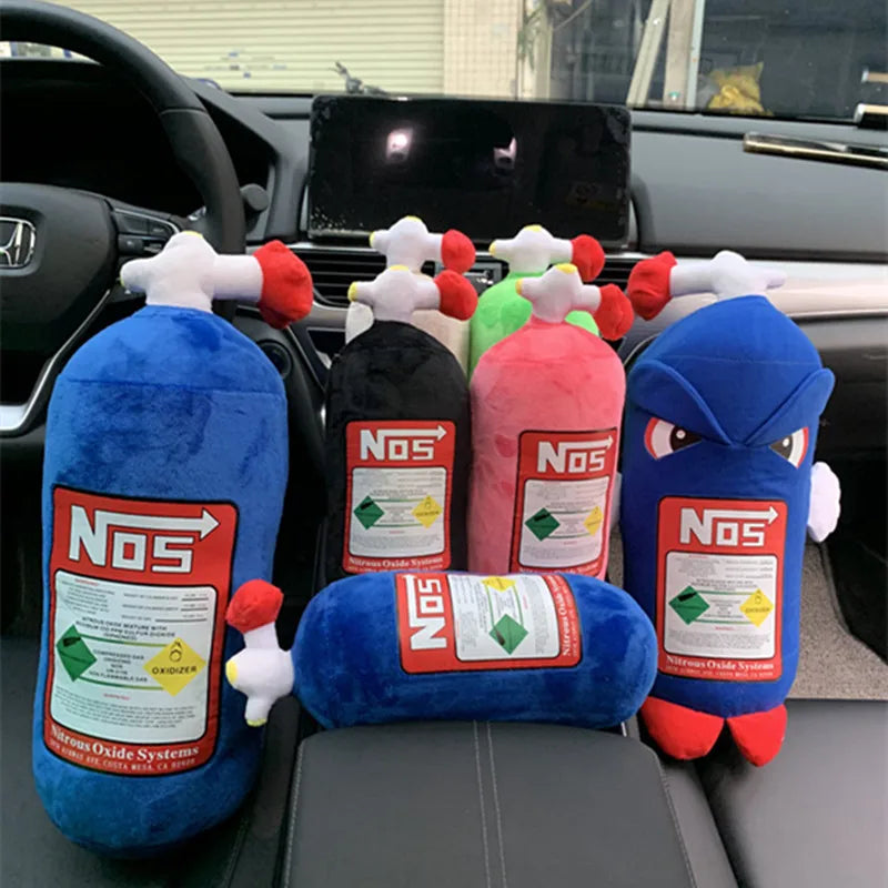 Almofada de Pescoço Cilindro de Nitro – Estilo Racing para Banco de Carro