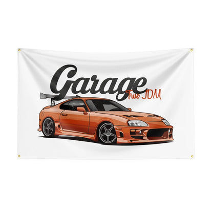 Bandeira JDM Car 4 – 90x150cm para Decoração Automotiva
