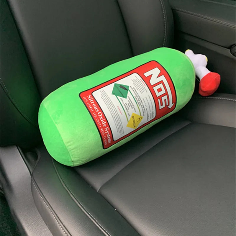 Almofada de Pescoço Cilindro de Nitro – Estilo Racing para Banco de Carro