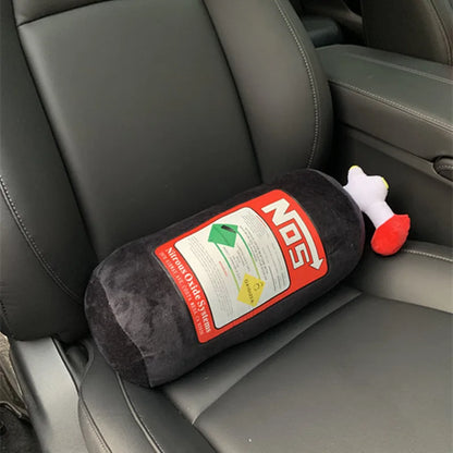 Almofada de Pescoço Cilindro de Nitro – Estilo Racing para Banco de Carro