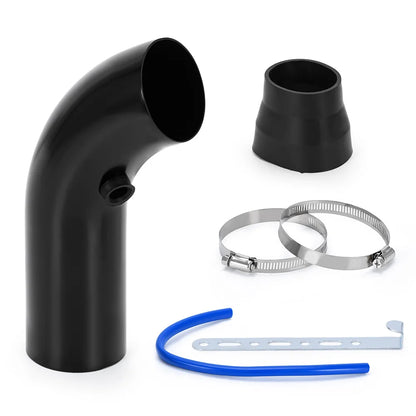 Kit Intake Turbo Universal 3″ (76mm) com Filtro de Ar Esportivo