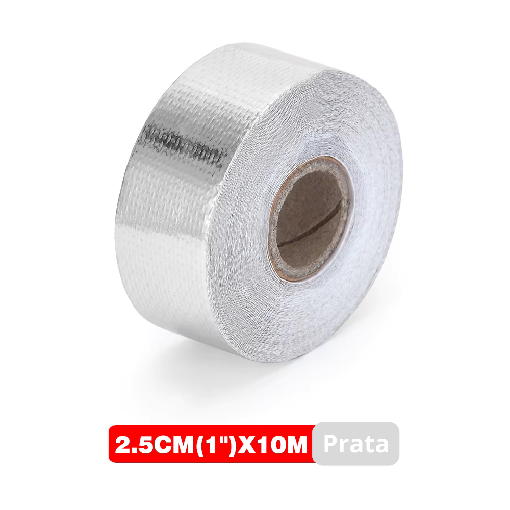 Fita Isolante Térmica Gold 450º – Adesiva, Resistente a Alta Temperatura