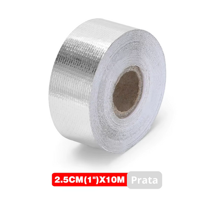 Fita Isolante Térmica Gold 450º – Adesiva, Resistente a Alta Temperatura