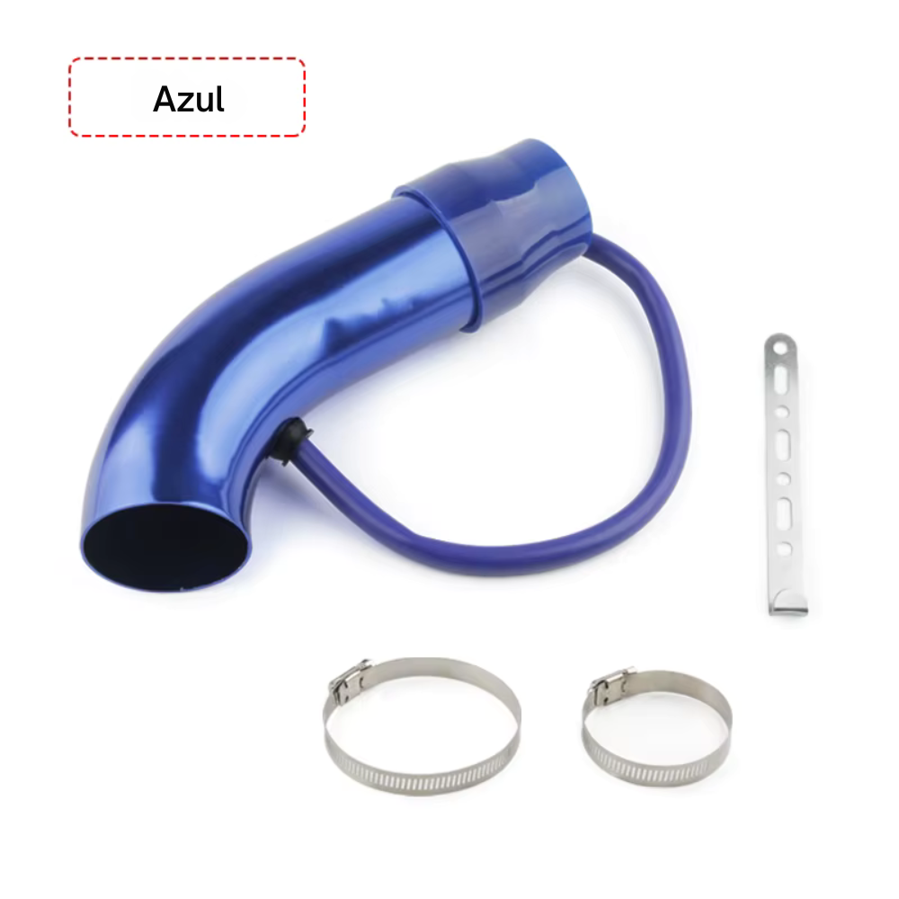 Tubo de Admissão 75mm – Sistema Intake Frio Universal Alumínio
