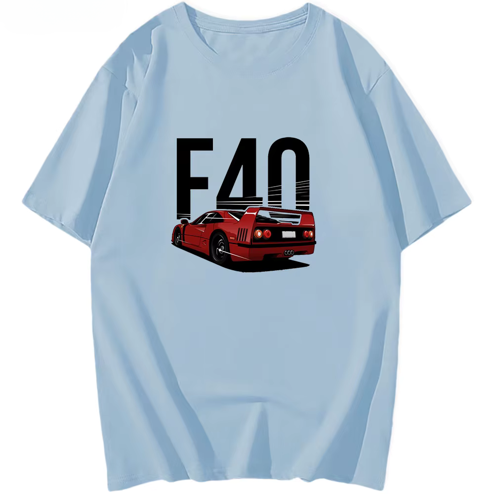 Camiseta Estilo Ferrari F40 – Cultura Automotiva