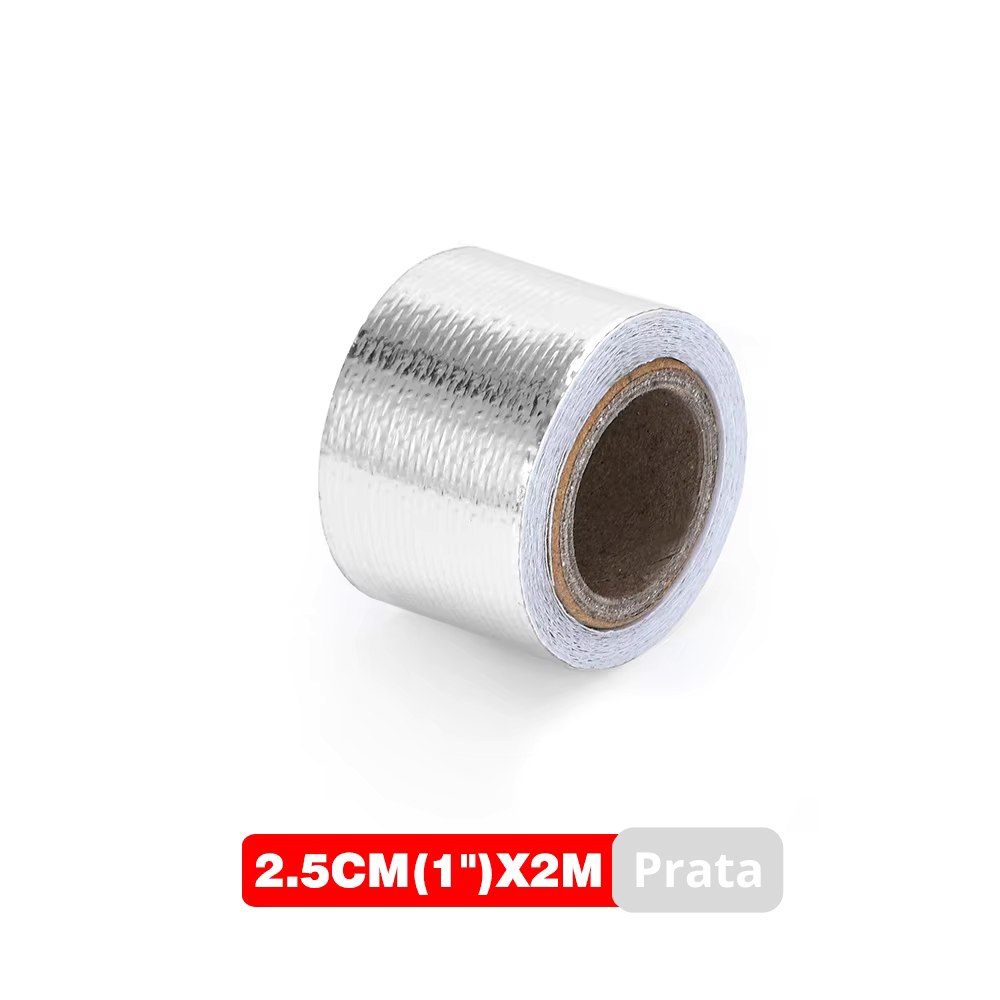 Fita Isolante Térmica Gold 450º – Adesiva, Resistente a Alta Temperatura
