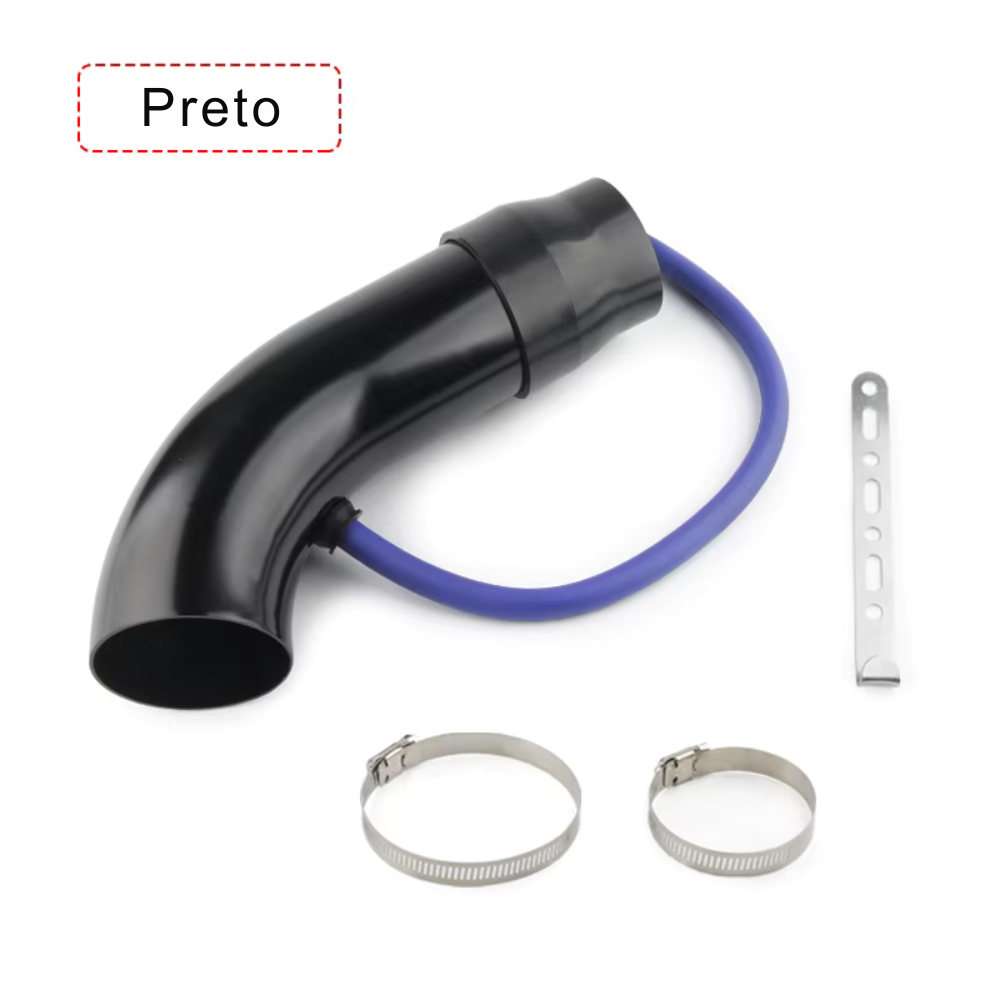 Tubo de Admissão 75mm – Sistema Intake Frio Universal Alumínio